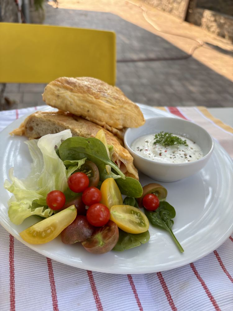 Bruschetta friss paradicsommal